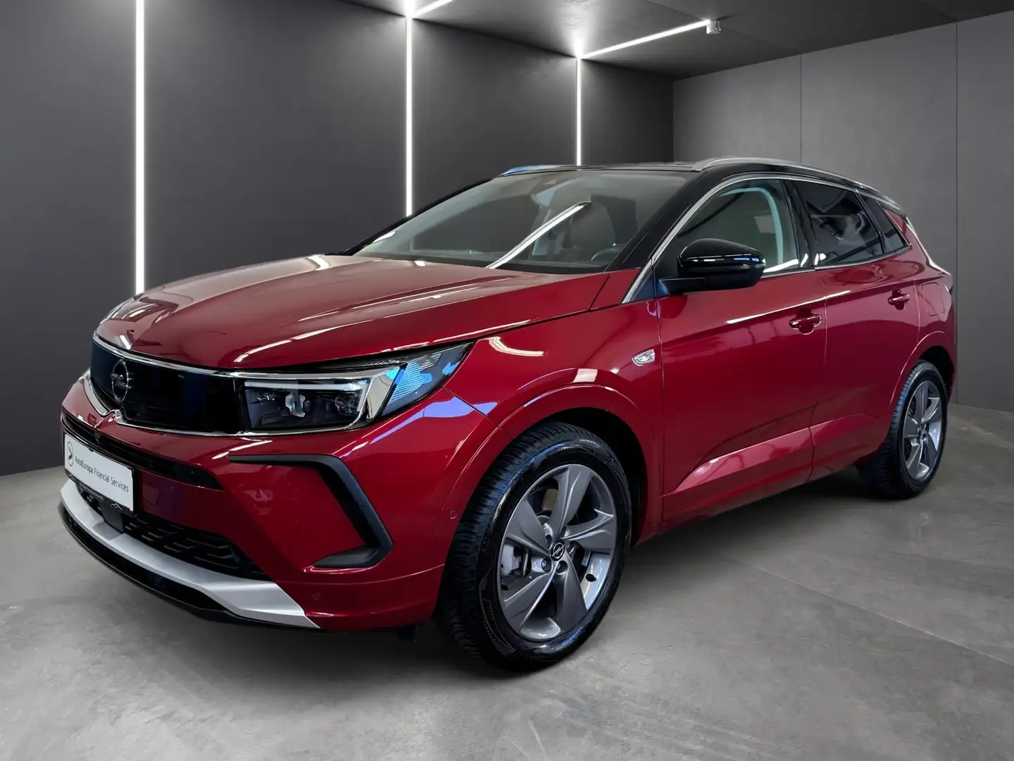 Opel Grandland Ultimate 1,6 Aut. Hybrid, LED, Leder Rood - 1