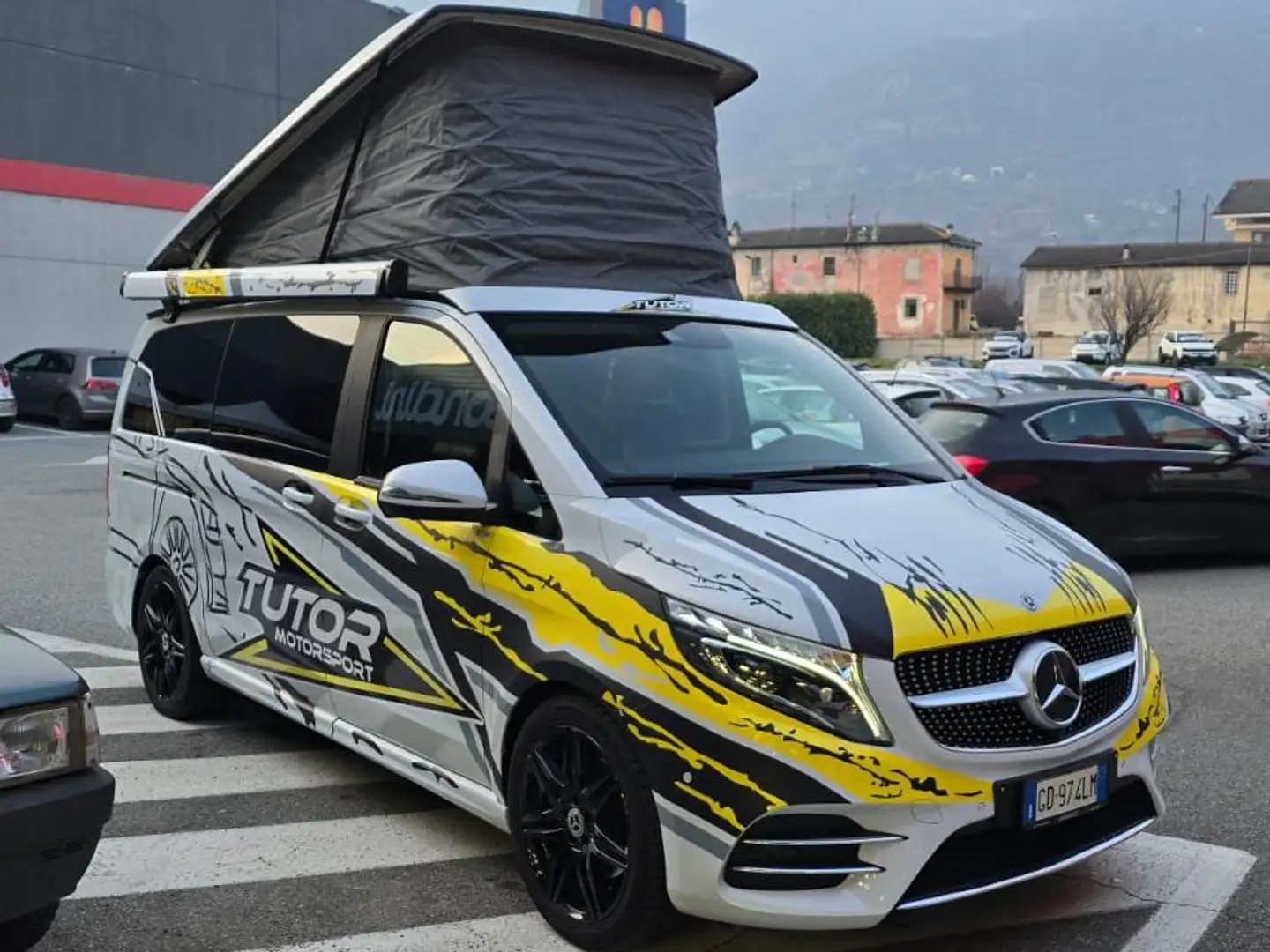 Mercedes-Benz Marco Polo 250d auto Horizon-LETTI MAI USATI-GANCIO TRAINO Blanc - 1