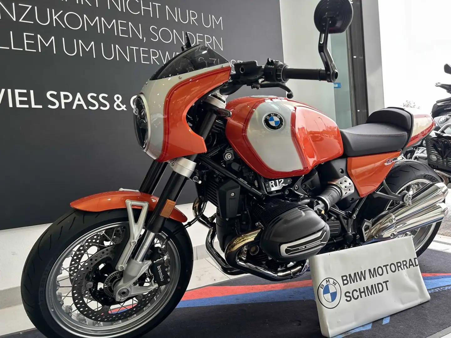 BMW R nineT Sondermodell R 12 S Pomarańczowy - 2