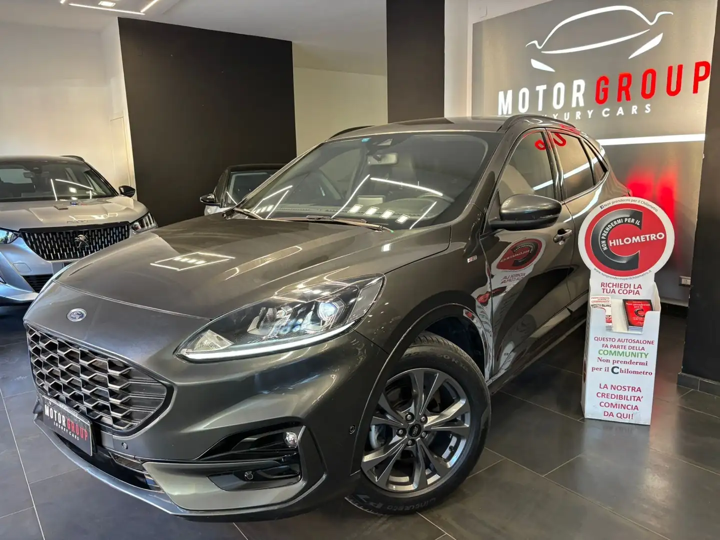Ford Kuga 1.5 EcoBlue 120 CV aut. 2WD ST-Line Grigio - 1