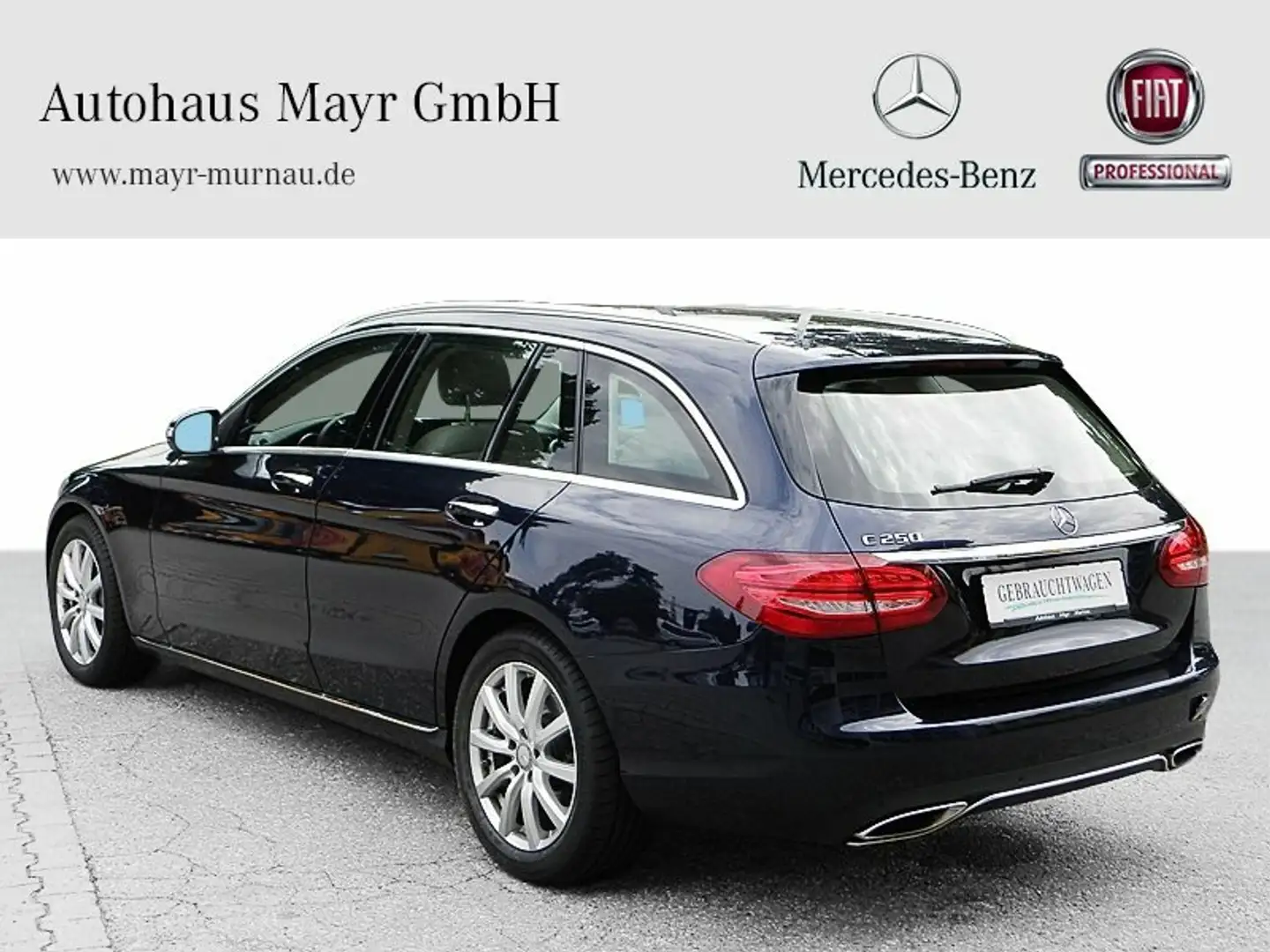 Mercedes-Benz C 250 C 250 T EXCLUSIVE MIT HAGELSCHADEN AIRMATIC+PANO Blue - 2