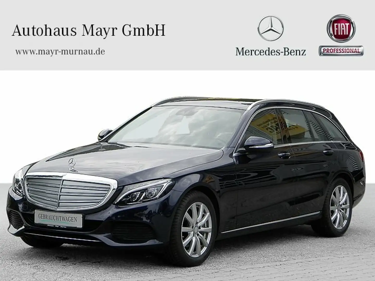 Mercedes-Benz C 250 C 250 T EXCLUSIVE MIT HAGELSCHADEN AIRMATIC+PANO Blue - 1