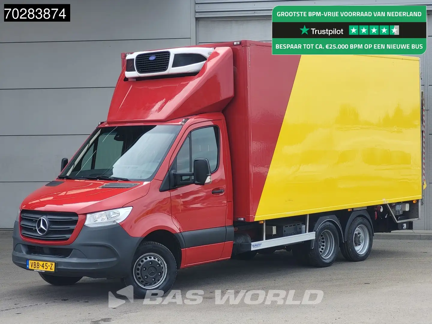 Mercedes-Benz BE-Oplegger BE Combi Bi-Temp 3500KG+ Koel Vries Au - 1