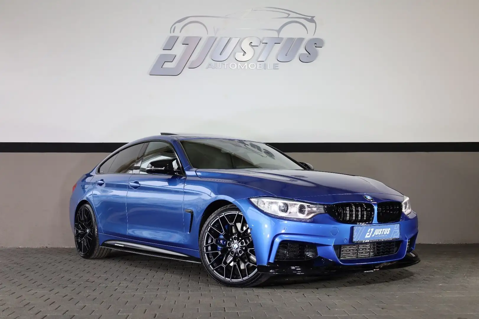 BMW 435 435i Gran Coupé/360*/HUD/H&K/SHZ/SBD/PDC/BTH/R20 Blau - 1