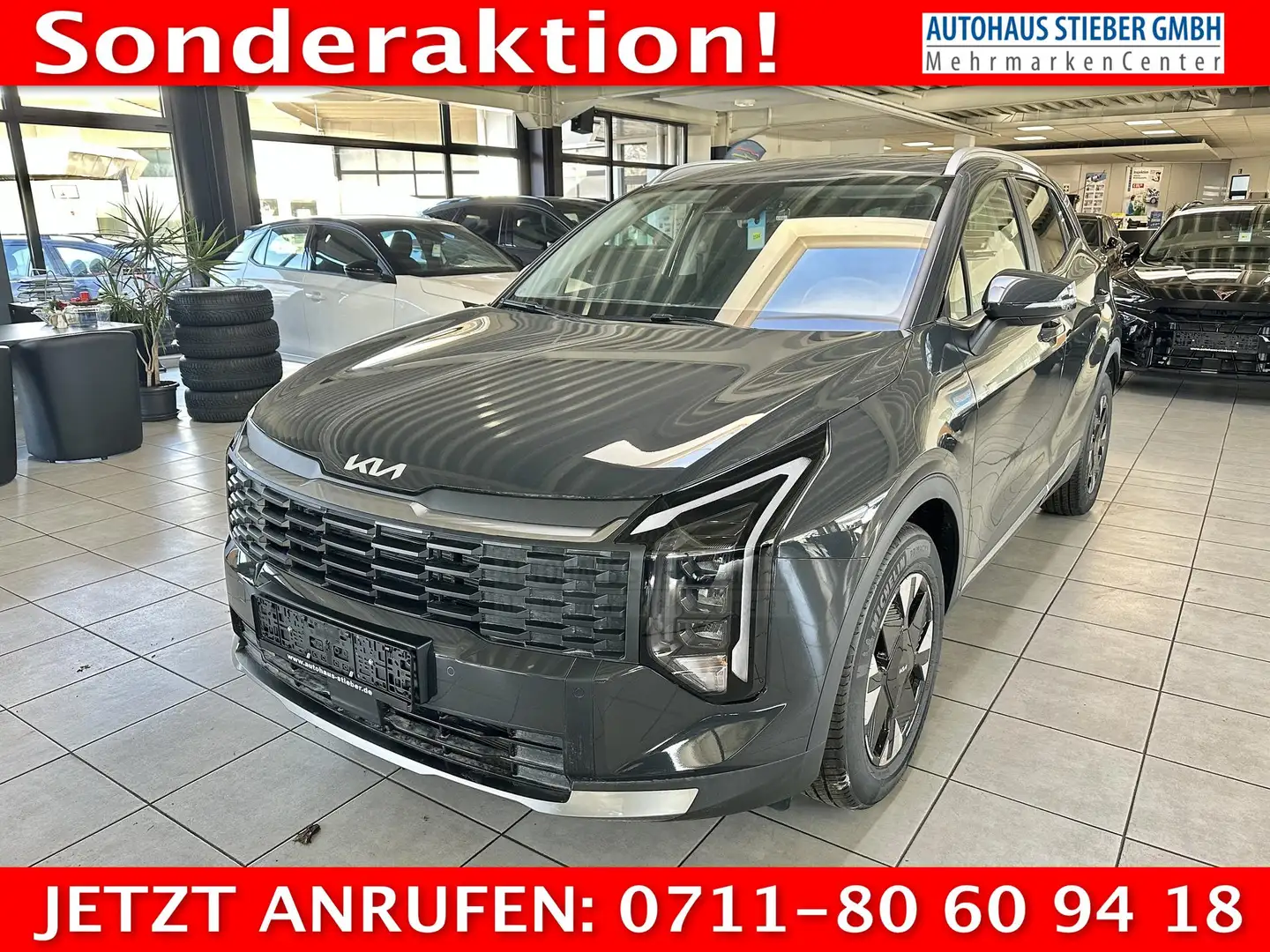 Kia Sportage Facelift+NAVI+RFK+SHZ+LKZ+EPH HI/VO 110 kW (150... Szary - 1