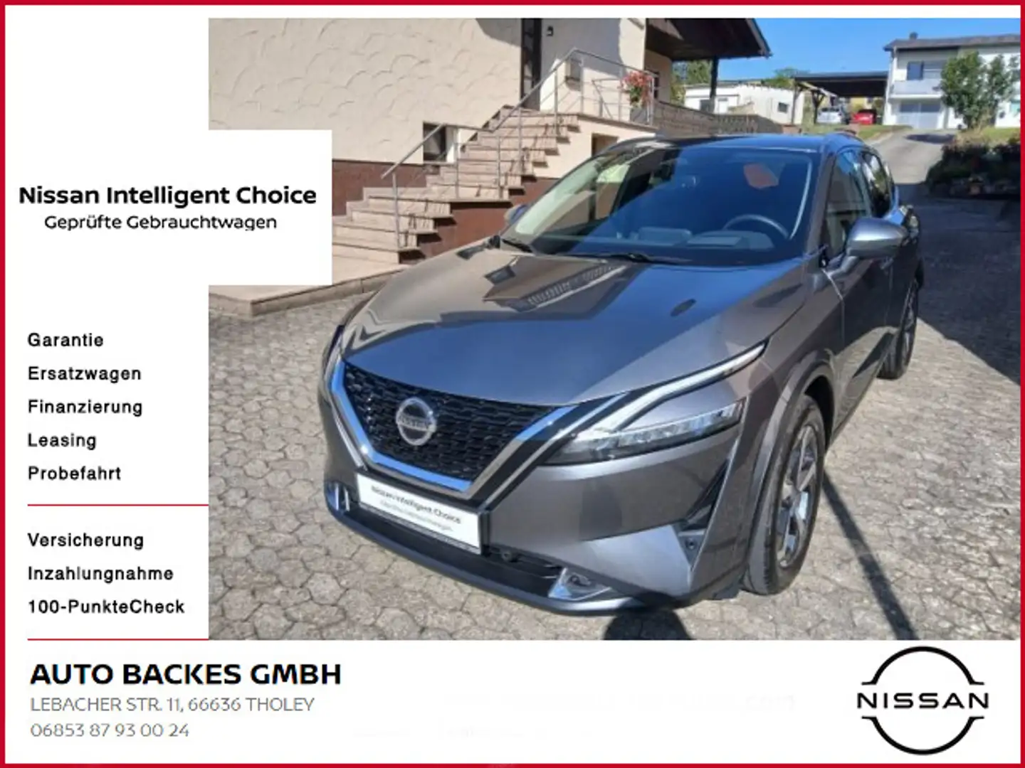 Nissan Qashqai 1.3 DIG-T  N-Connecta Navi Sitzheizung A Gris - 1