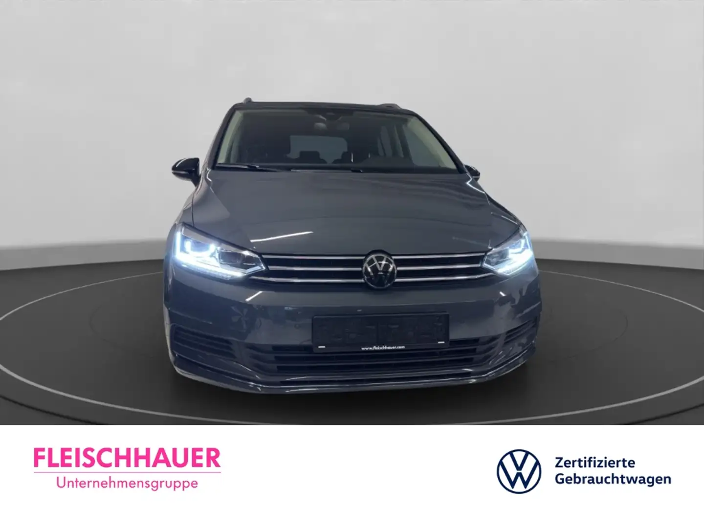 Volkswagen Touran GOAL 1.5 TSI DSG+Navi+LED+AHK+7-Sitze+App-connect Grau - 2