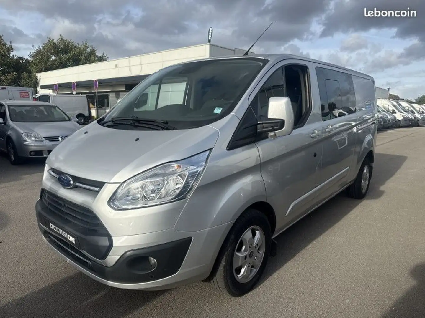 Ford Transit Custom TRANSIT FG 290 L2H1 2.0 TDCI 170 CABINE APPROFONDIE SPORT Gris - 1
