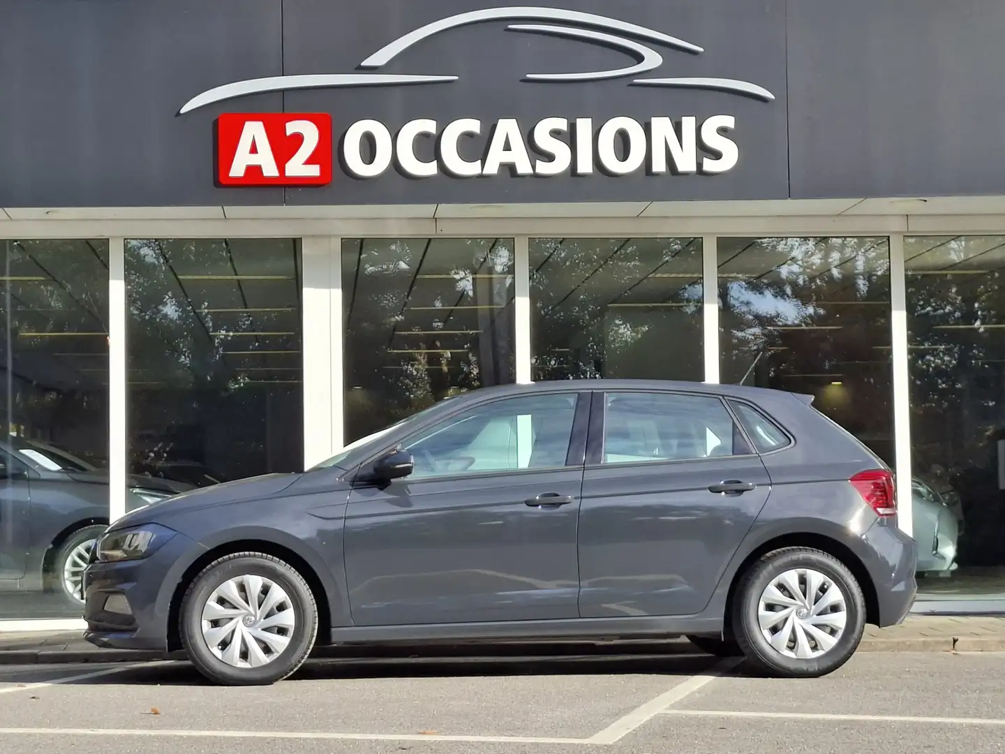 Volkswagen Polo 1.0 TSI 95pk Navi/Bluetooth/Apple carplay/Android Grijs - 2