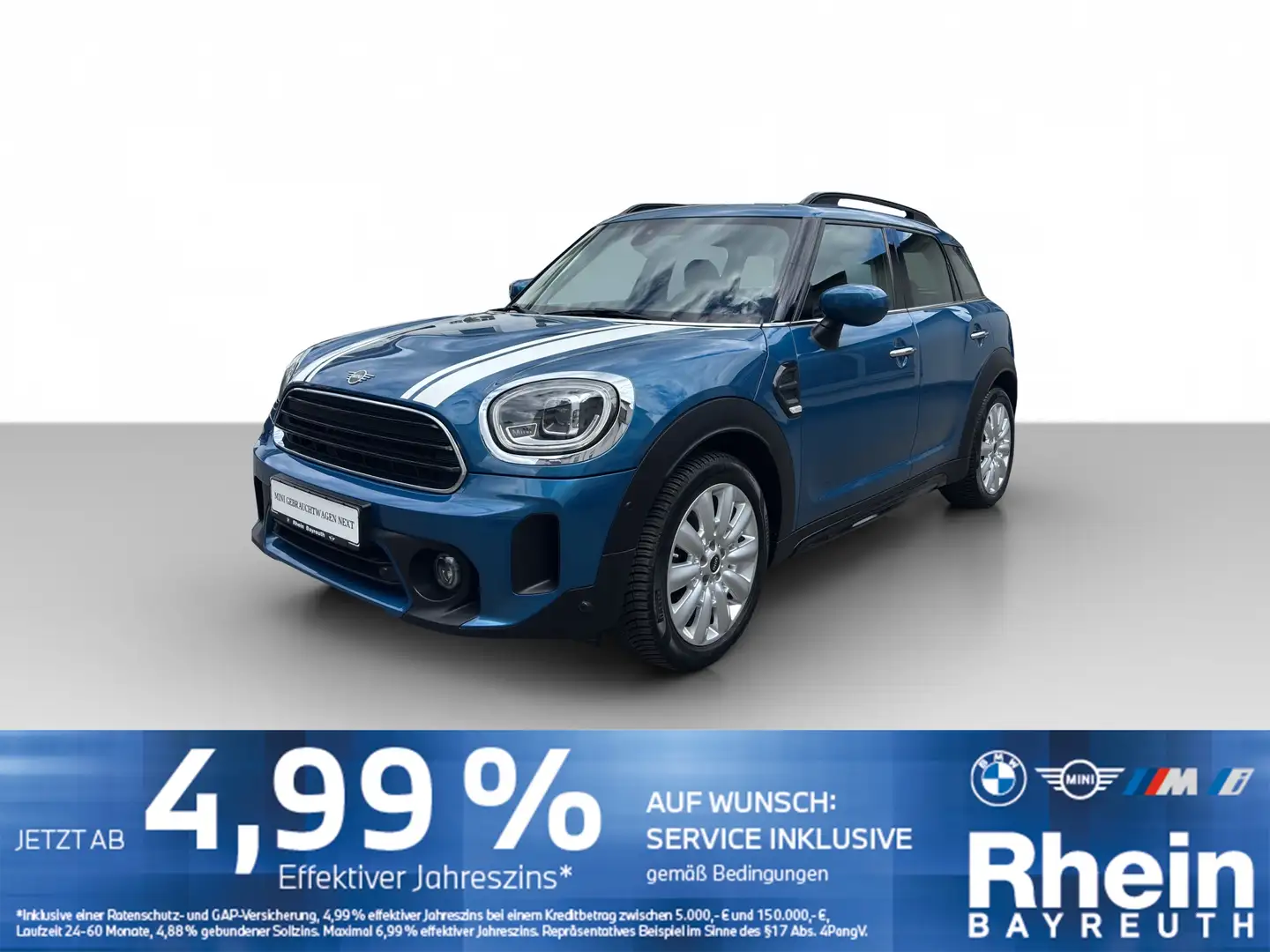 MINI Cooper Countryman Navi LED HUD ACC GSD Rfk Navi LED HUD ACC GSD Rfk Blau - 1