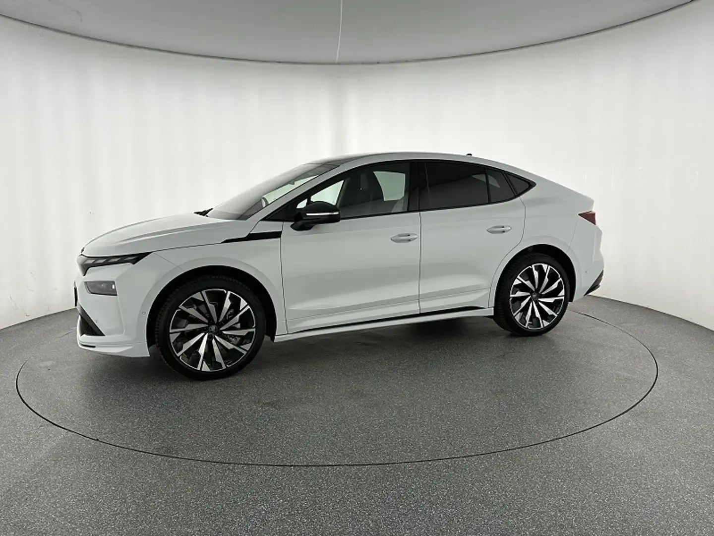 Skoda Enyaq Coupé Sportline 85x Weiß - 2