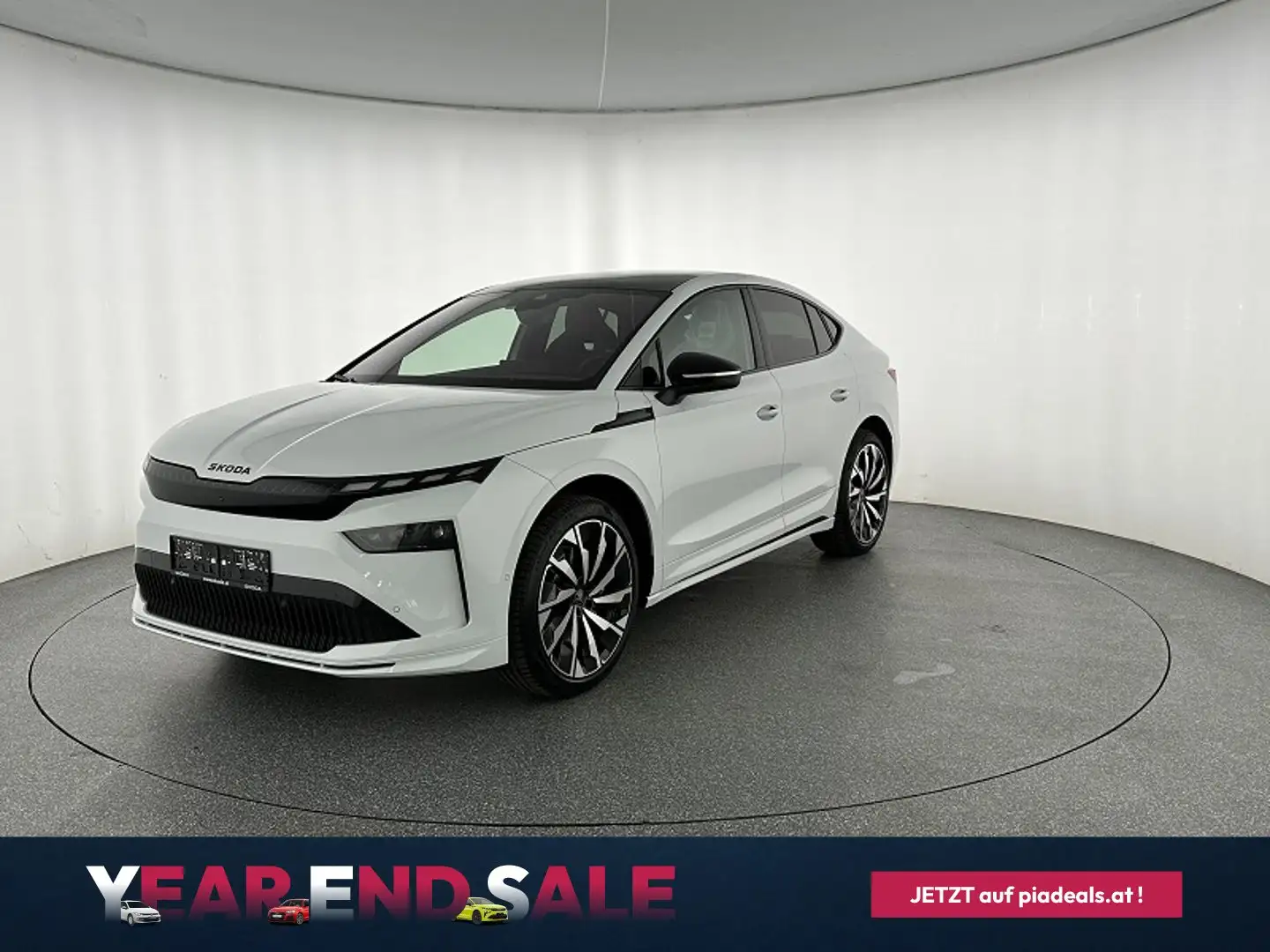 Skoda Enyaq Coupé Sportline 85x Weiß - 1