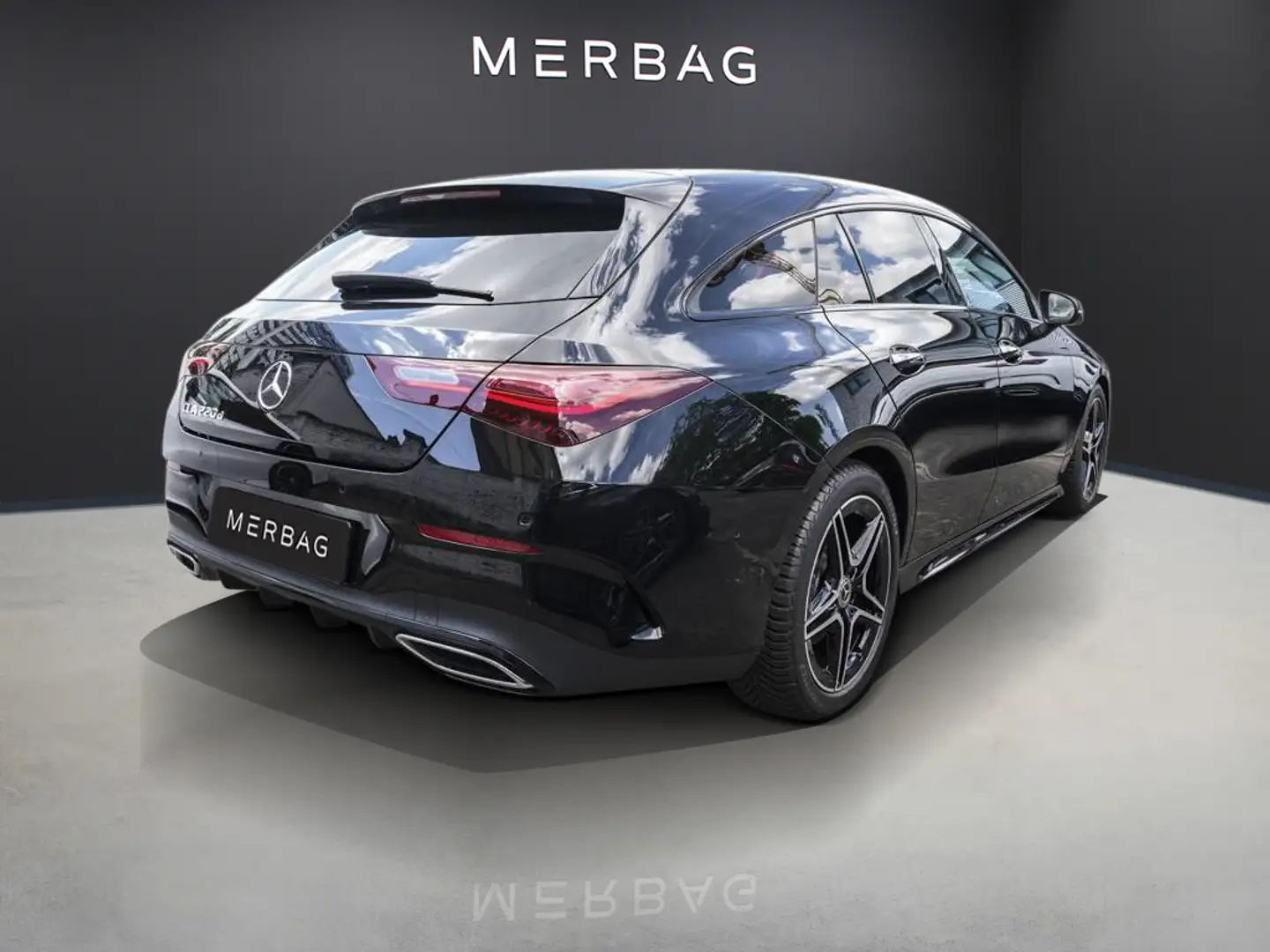 Mercedes-Benz CLA 220 d SB AMG-LINE ADVANCED PLUS PANO AHK NIGHT Noir - 2