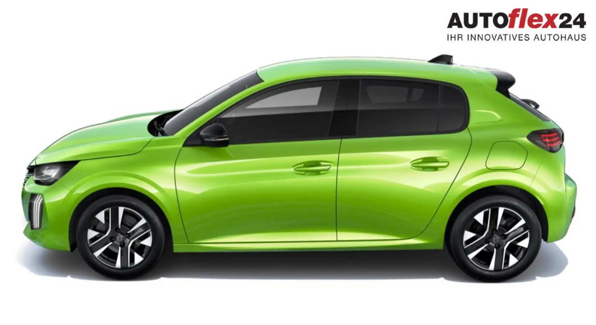 Peugeot 208 100 Allure ACC 180° Keyless SHZ Temp 4JGaran 74... Gelb - 1