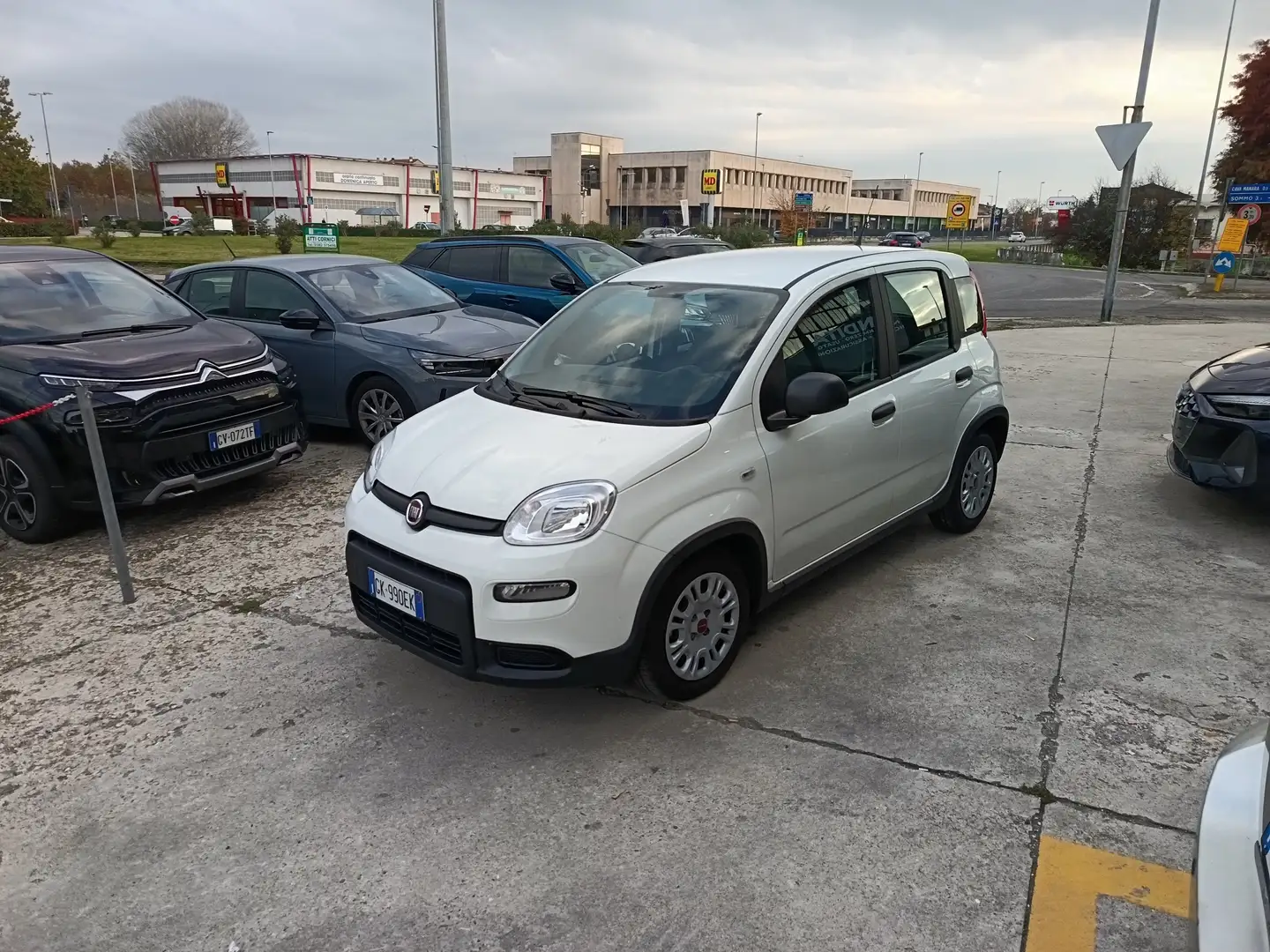 Fiat Panda Panda 1.0 hybrid Easy s Bianco - 2