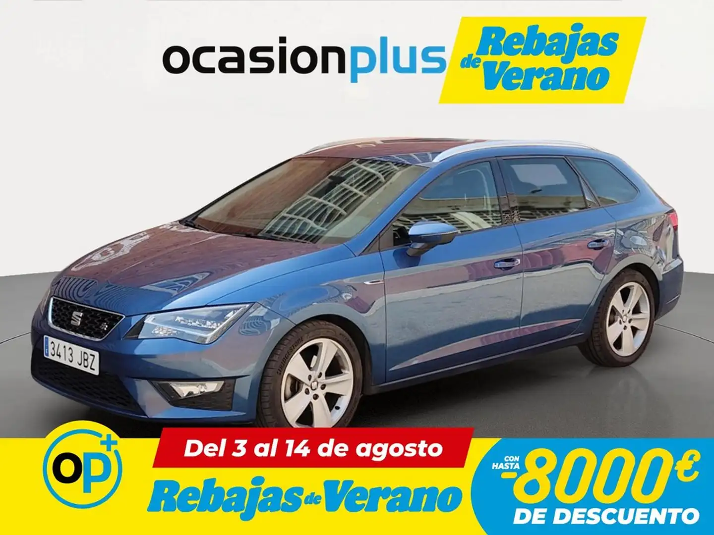 SEAT Leon ST 2.0TDI CR S&S FR DSG6 Azul - 1