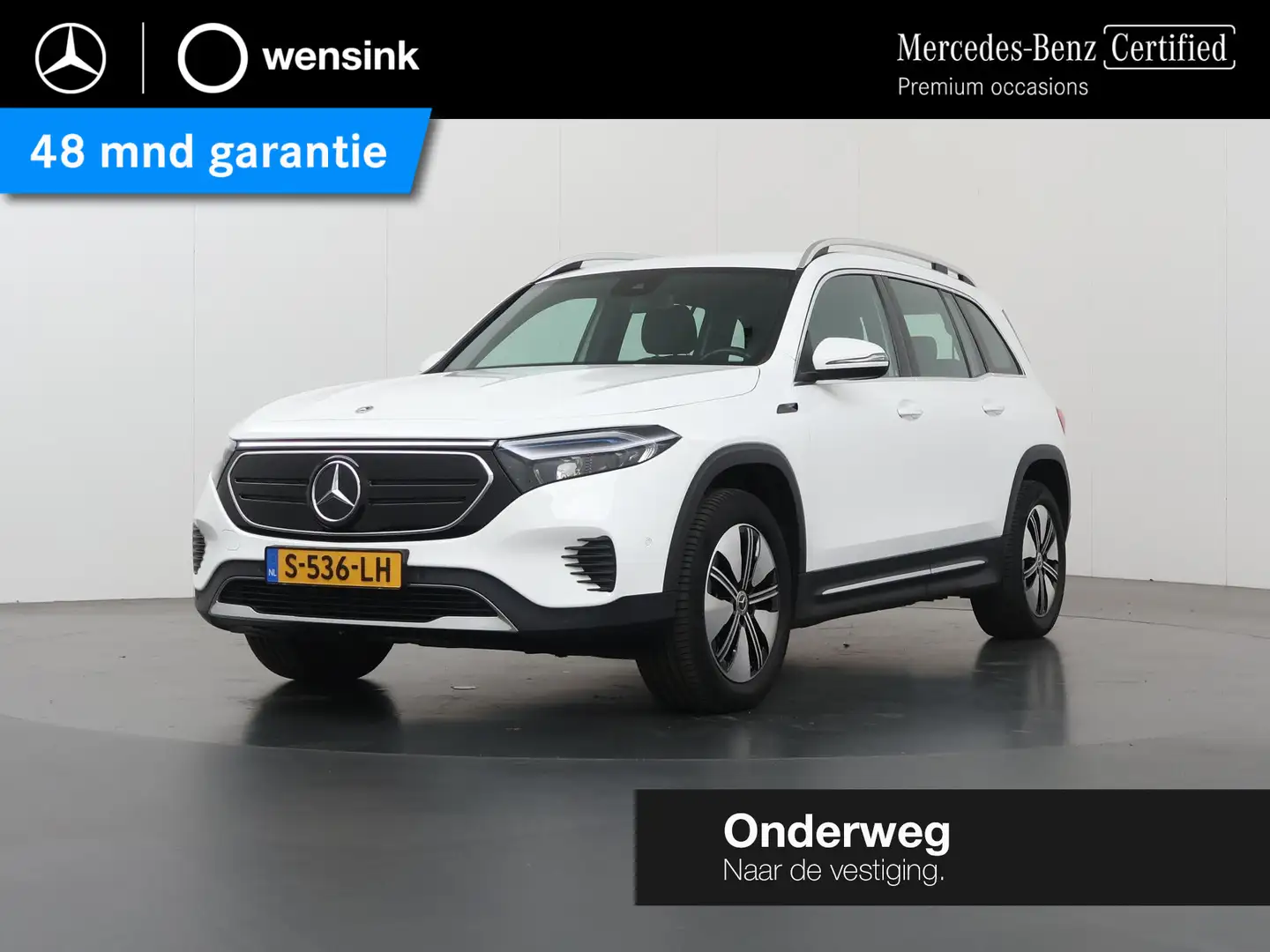 Mercedes-Benz EQB 300 4MATIC Luxury Line 67 kWh | Sfeerverlichting | Sto Bianco - 1