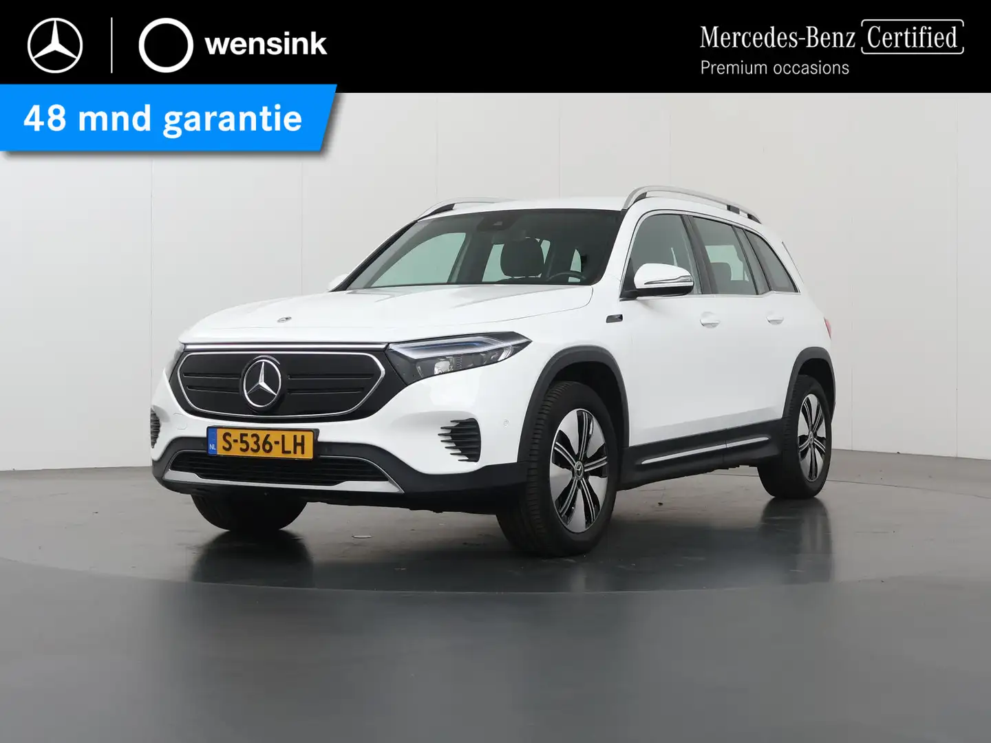 Mercedes-Benz EQB 300 4MATIC Luxury Line 67 kWh | Sfeerverlichting | Sto Weiß - 1