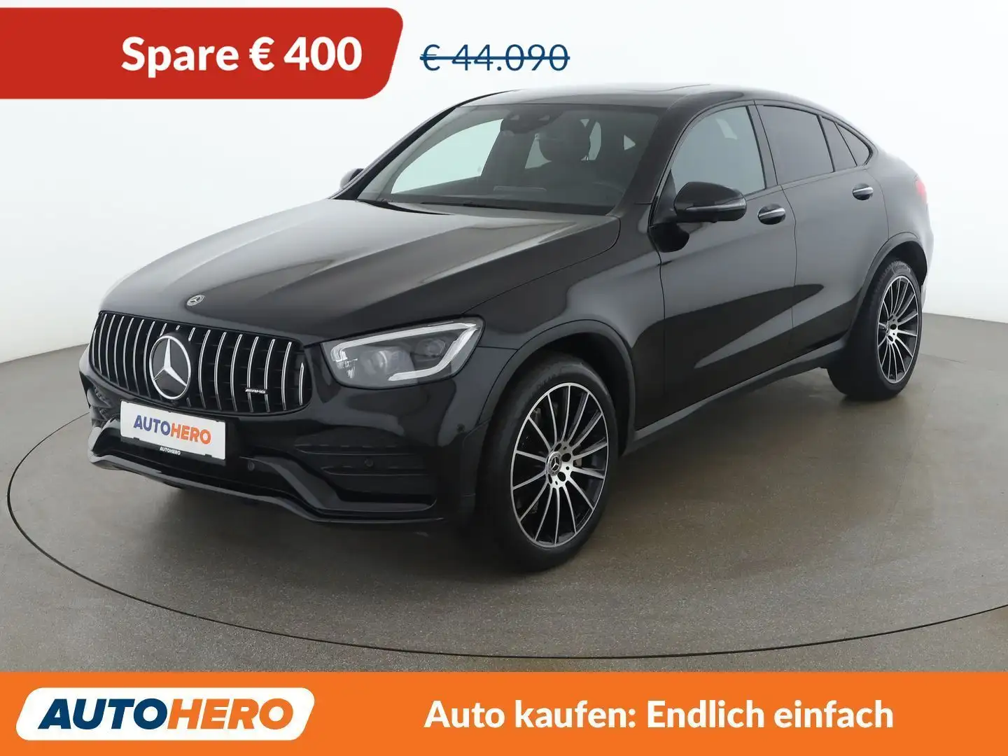 Mercedes-Benz GLC 300 GLC 300 d 4Matic AMG Line Schwarz - 1