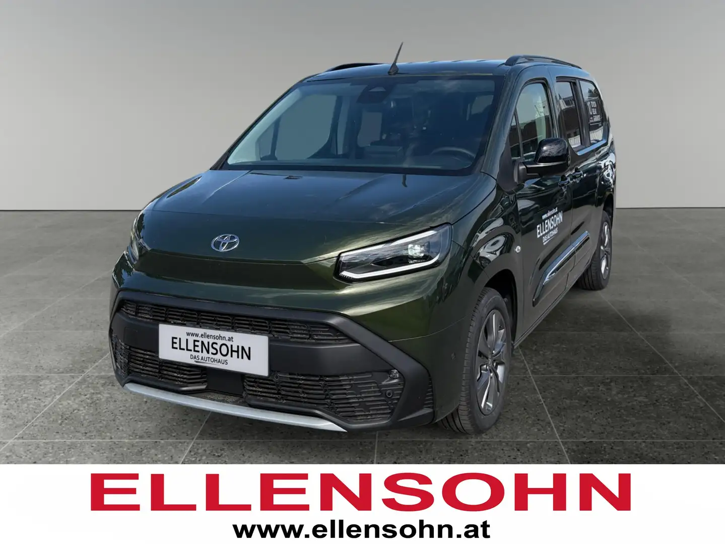 Toyota Proace City Verso 1,5l 130PS Family+ L2 AT Grün - 1