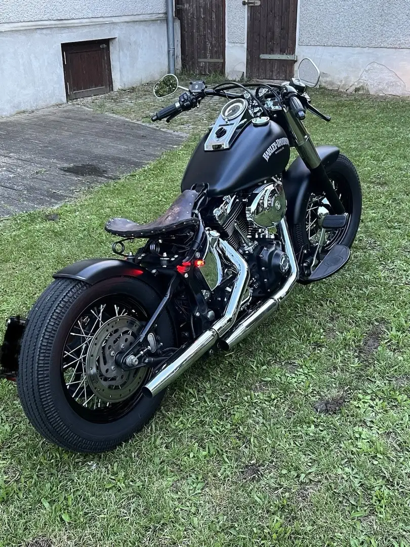 Harley-Davidson Fat Boy Heritage, Softail Zwart - 2