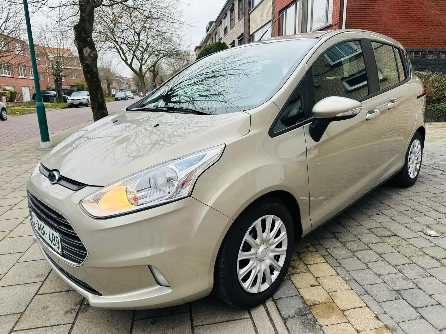 Ford B-Max 1.0 EcoBoost 55.000KM AIRCO 6950€ Beige - 1