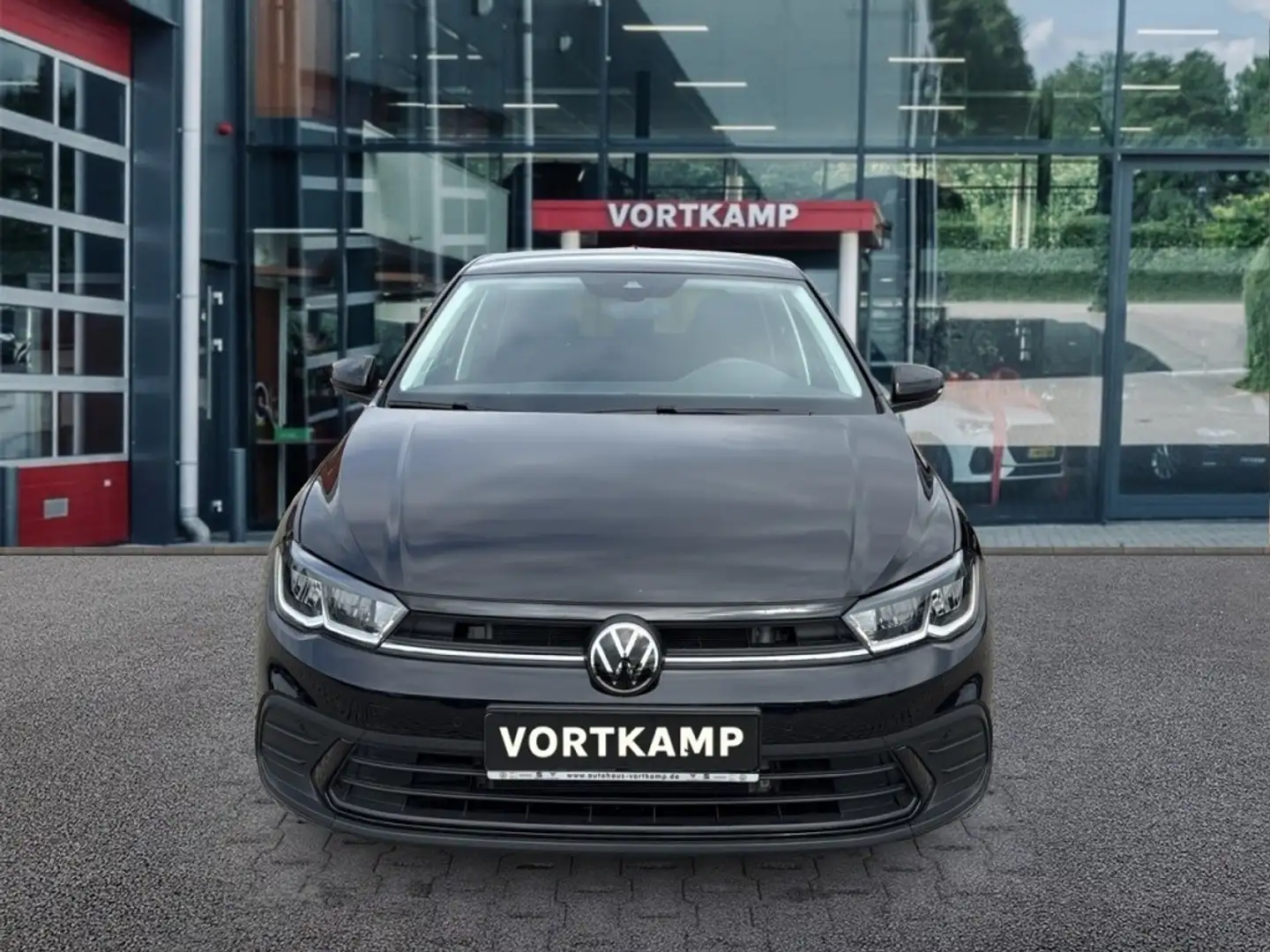 Volkswagen Polo 1.0 TSI DSG MOVE EDITION TREKHAAK/CAMERA/NAVI/ACC/ Zwart - 2