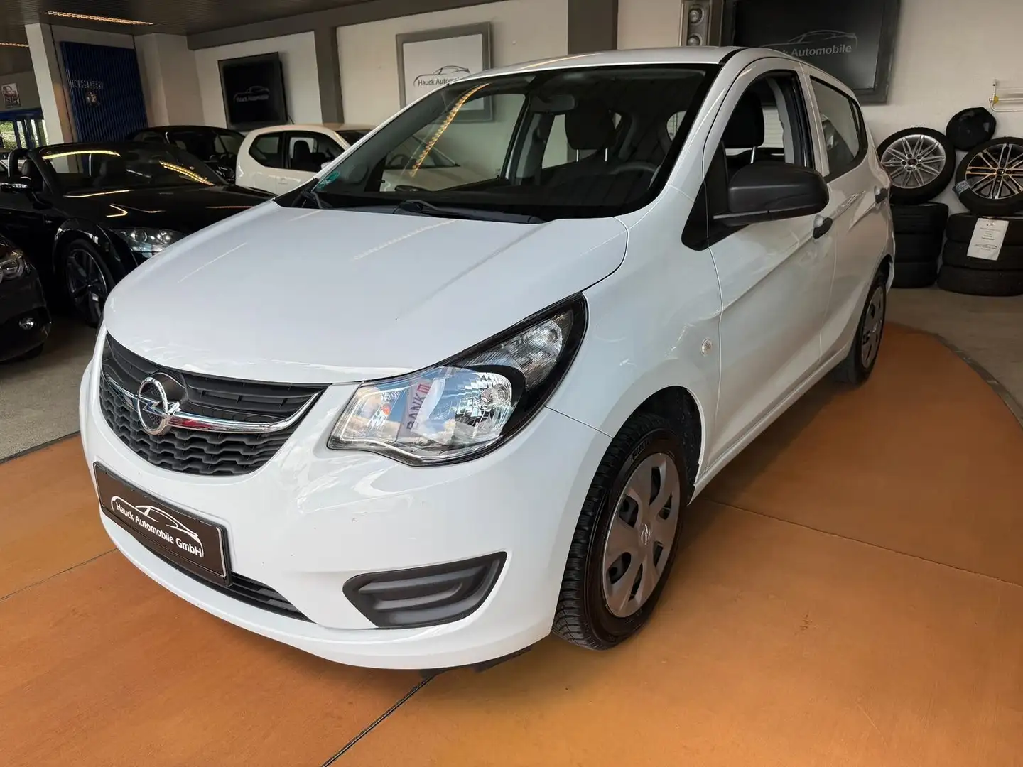 Opel Karl Selection Klima/Scheckheft/8-fach bereift Білий - 1