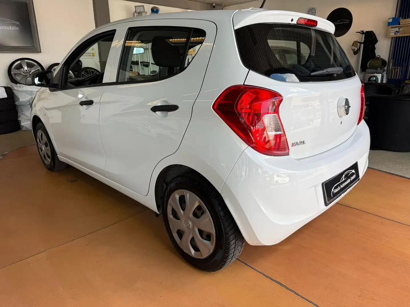 Opel Karl Selection Klima/Scheckheft/8-fach bereift Білий - 2