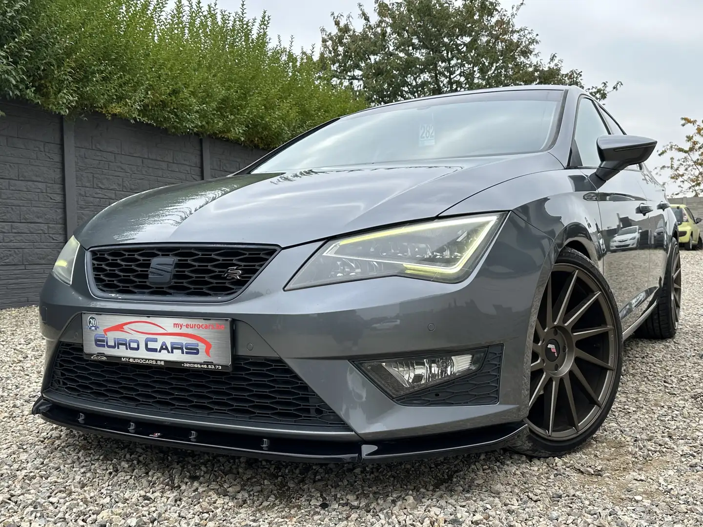 SEAT Leon 1.4 TSI FR FULL LED/CUIR/CRUISE/GPS/SENSOR/ Gris - 1