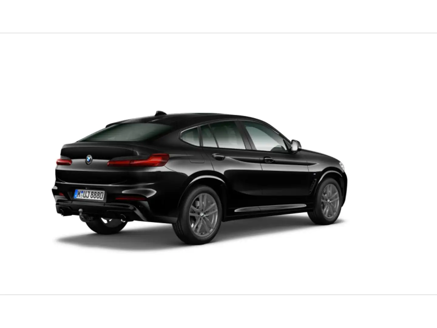 BMW X4 xDrive20d/M-sport/Pano/Towbar Schwarz - 2