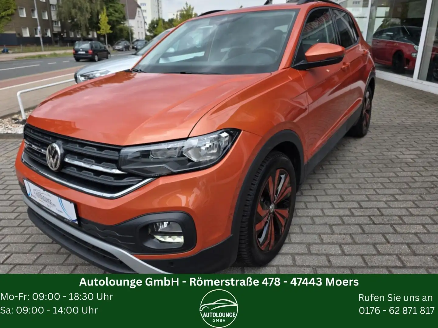 Volkswagen T-Cross Life*Parkassist*Automatik*Lane-Assist* Portocaliu - 1