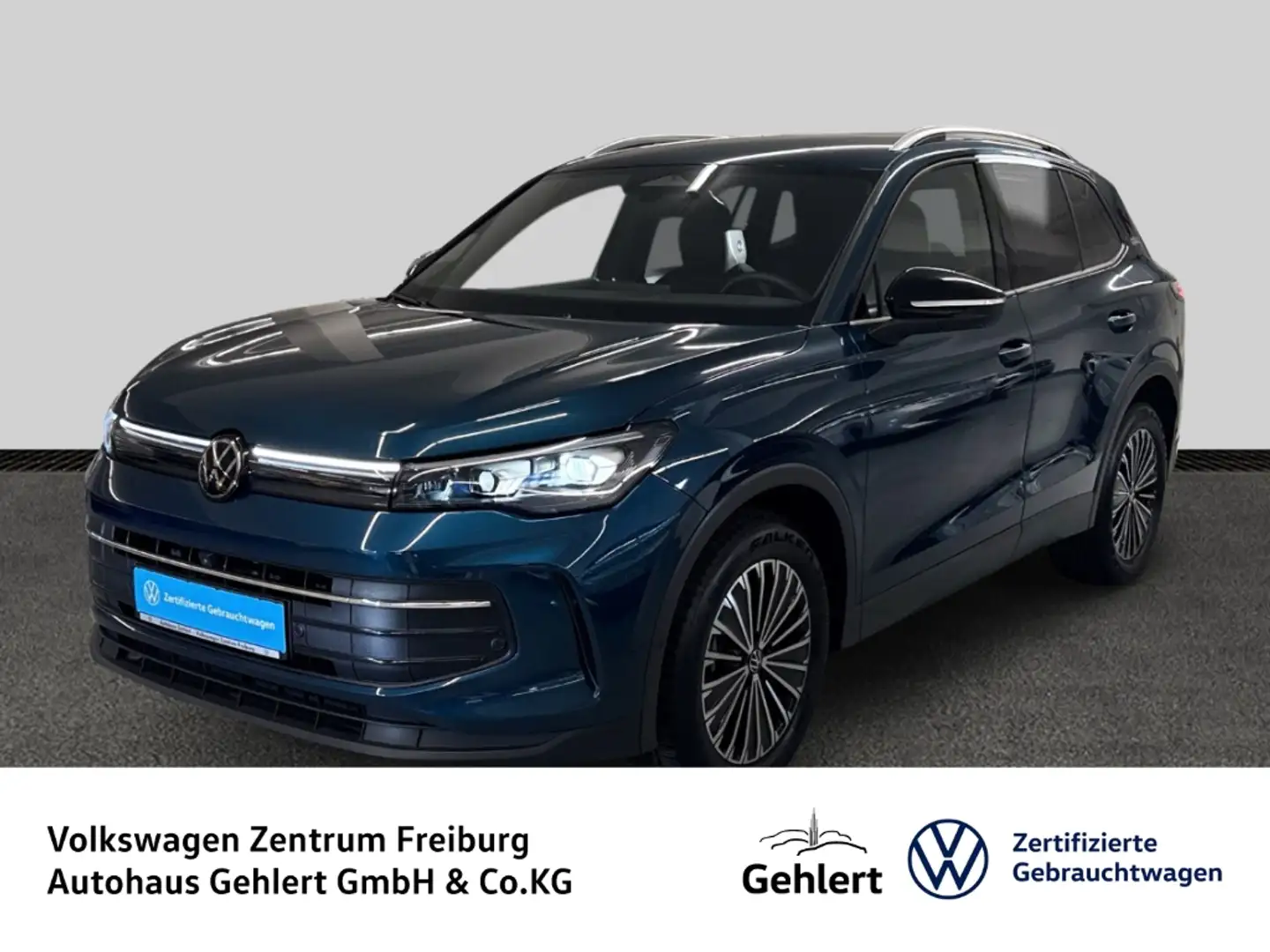 Volkswagen Tiguan Goal 2.0 TDI DSG HUD AHK Navi 360°Kamera IQ.Light Blau - 1