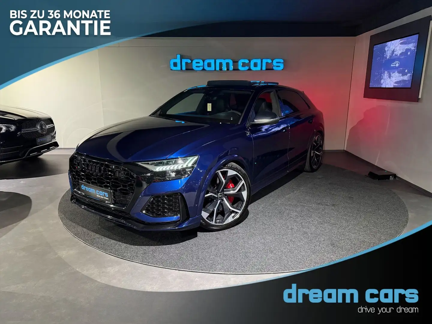 Audi RS Q8 Keramik / Pano / Blackline / VOLL / Blauw - 1