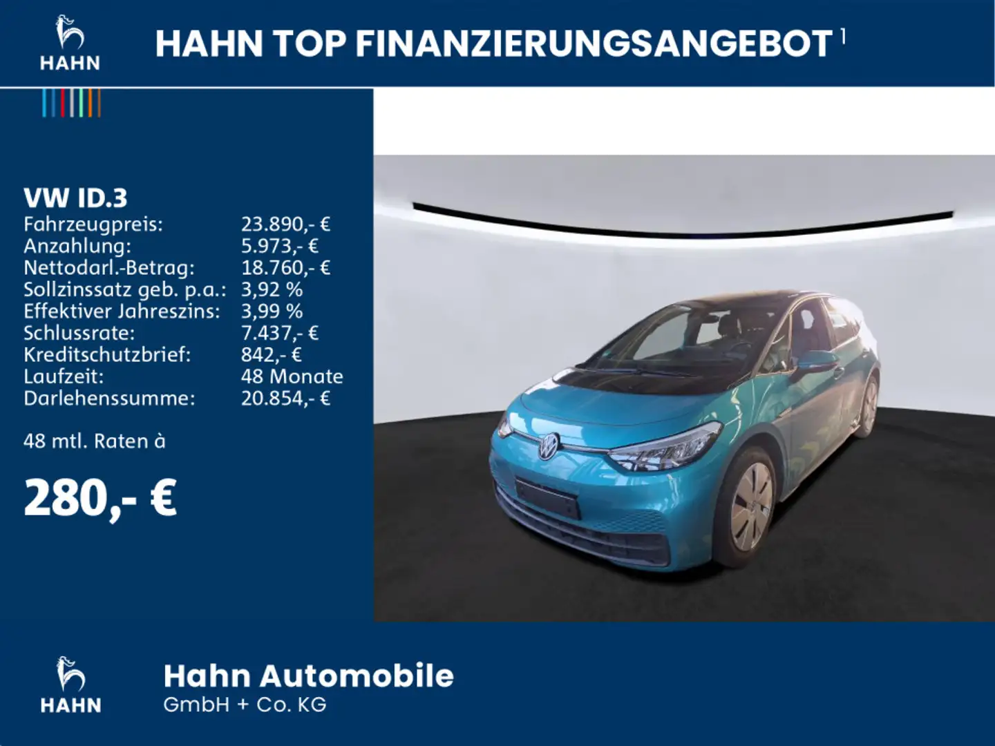 Volkswagen ID.3 Pro Automatik e-Sound CCS Spurw LED 360° Grün - 2