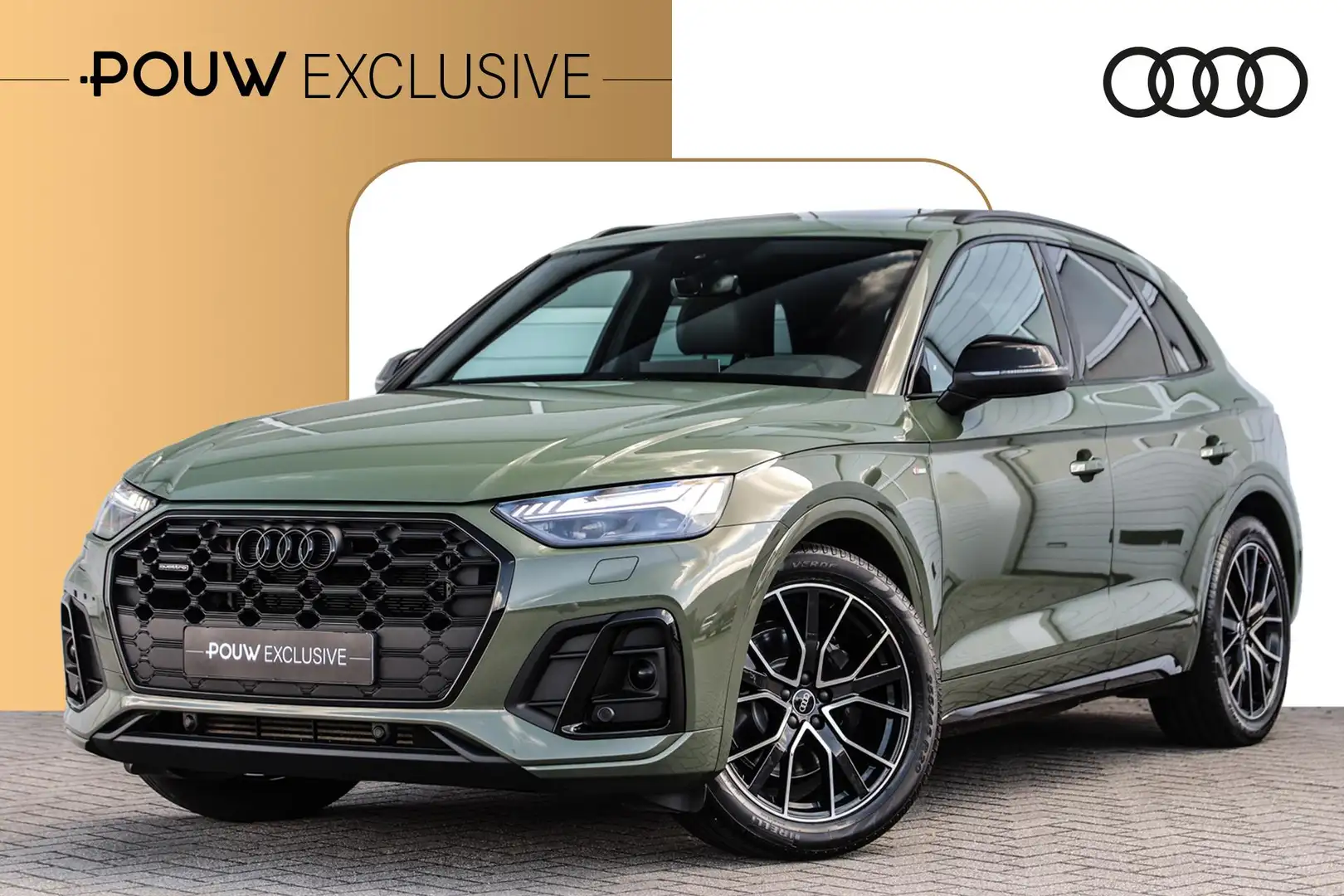 Audi Q5 55 TFSIe 367pk Quattro S-Line Edition | Luchtverin Groen - 1