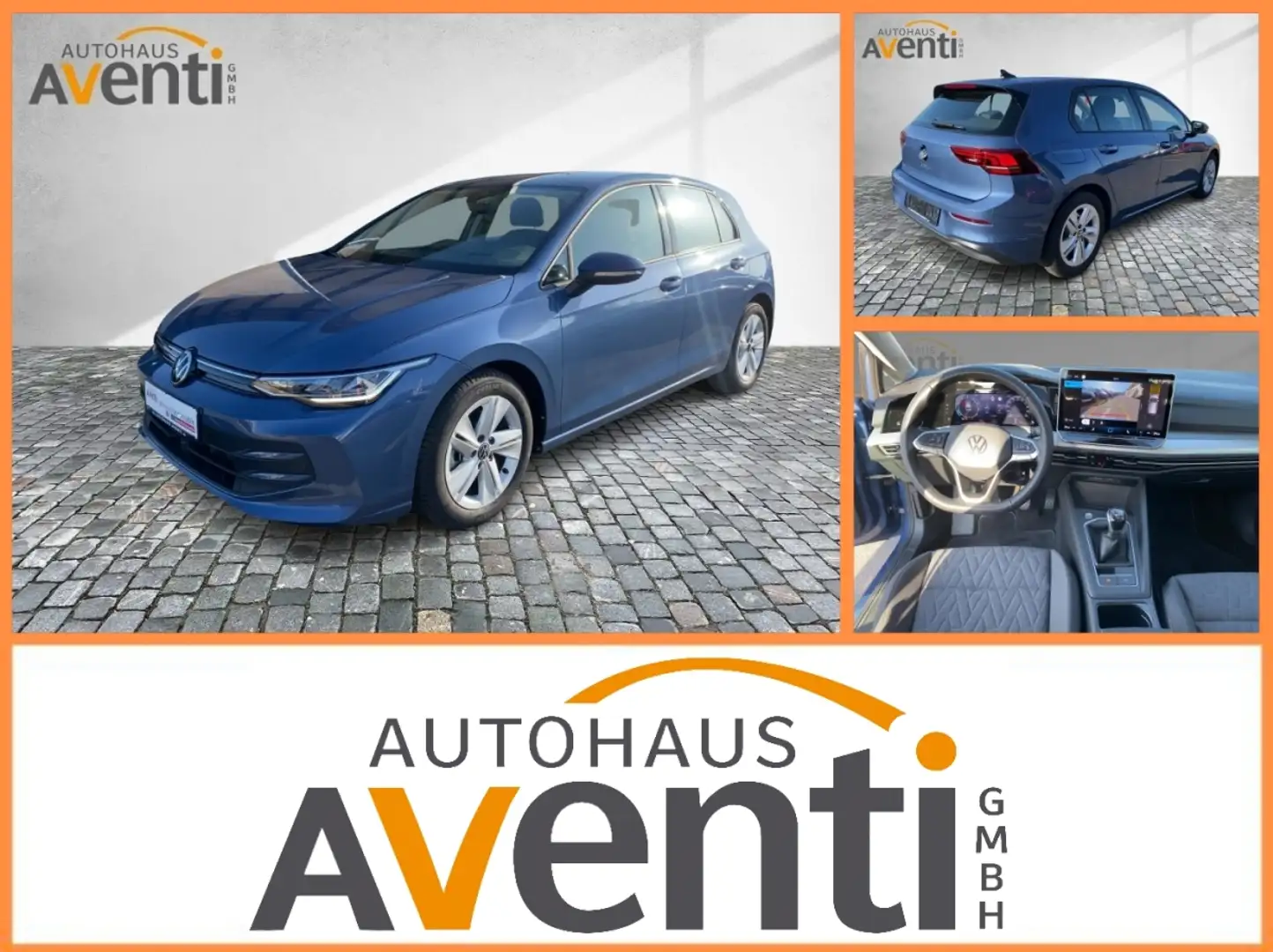Volkswagen Golf W Life *AHK*ACC*HUD*Tot Winkel*Lane Assist* Modrá - 1