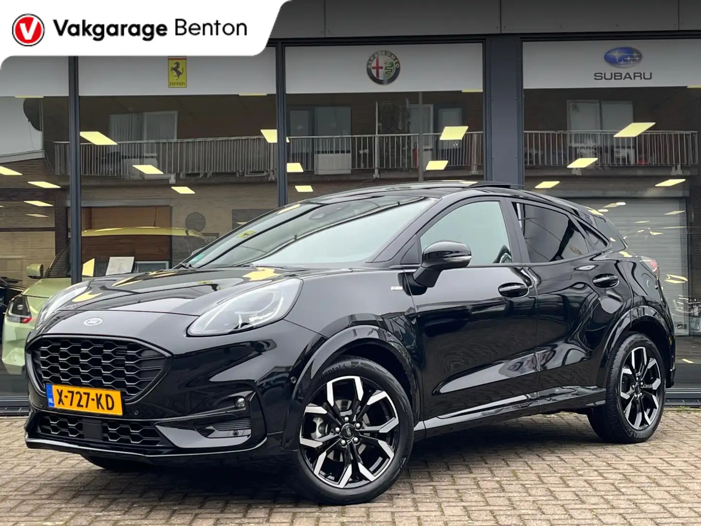 Ford Puma 1.0 EcoBoost Hybrid ST-Line X | Panoramadak | Driv Schwarz - 1