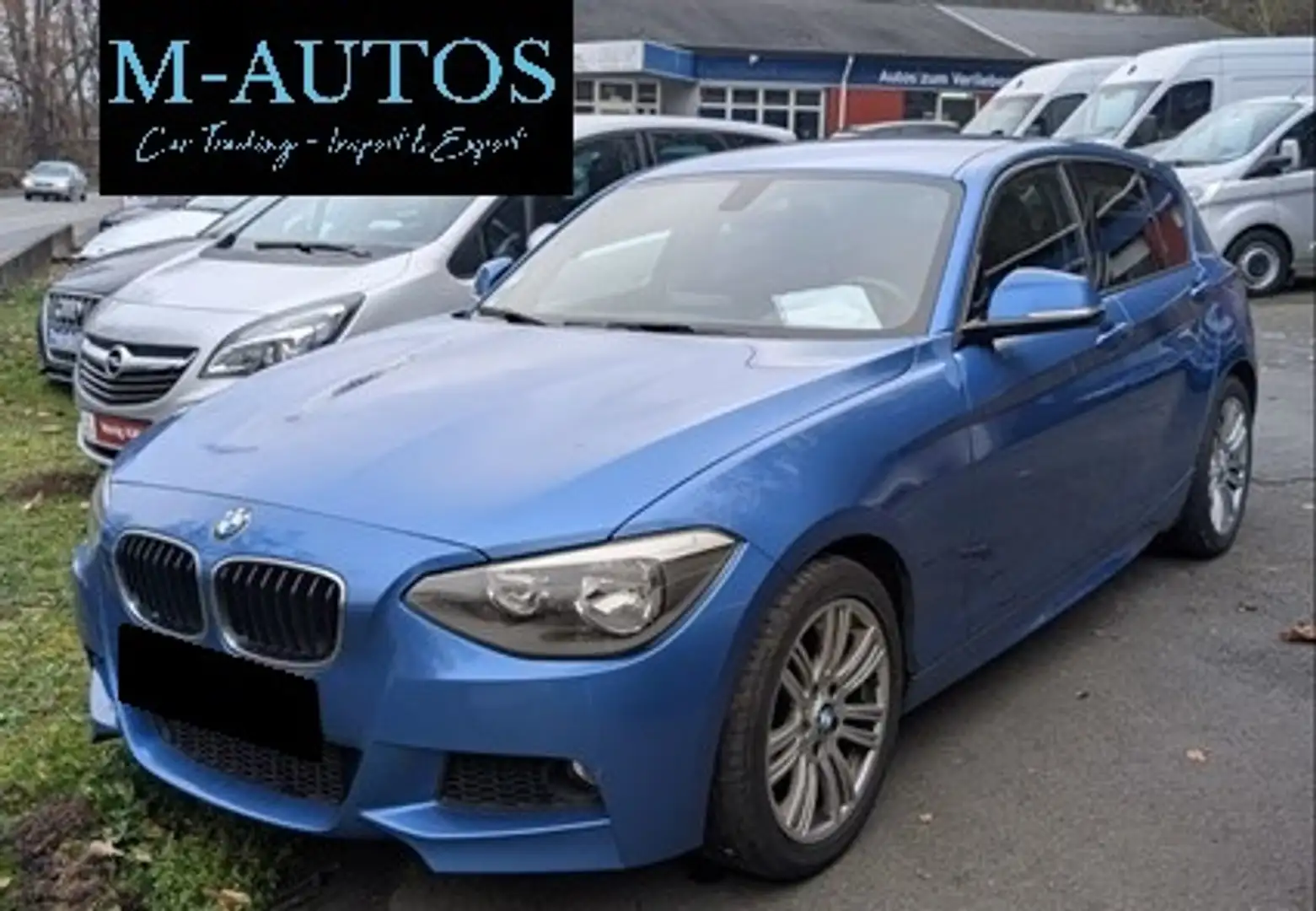 BMW 118 118i Sport Bleu - 1