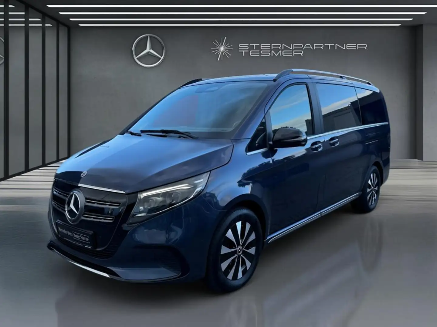 Mercedes-Benz EQV 300 AVANTGARDE Lang Pano+360°Kam+Distronic Bleu - 2