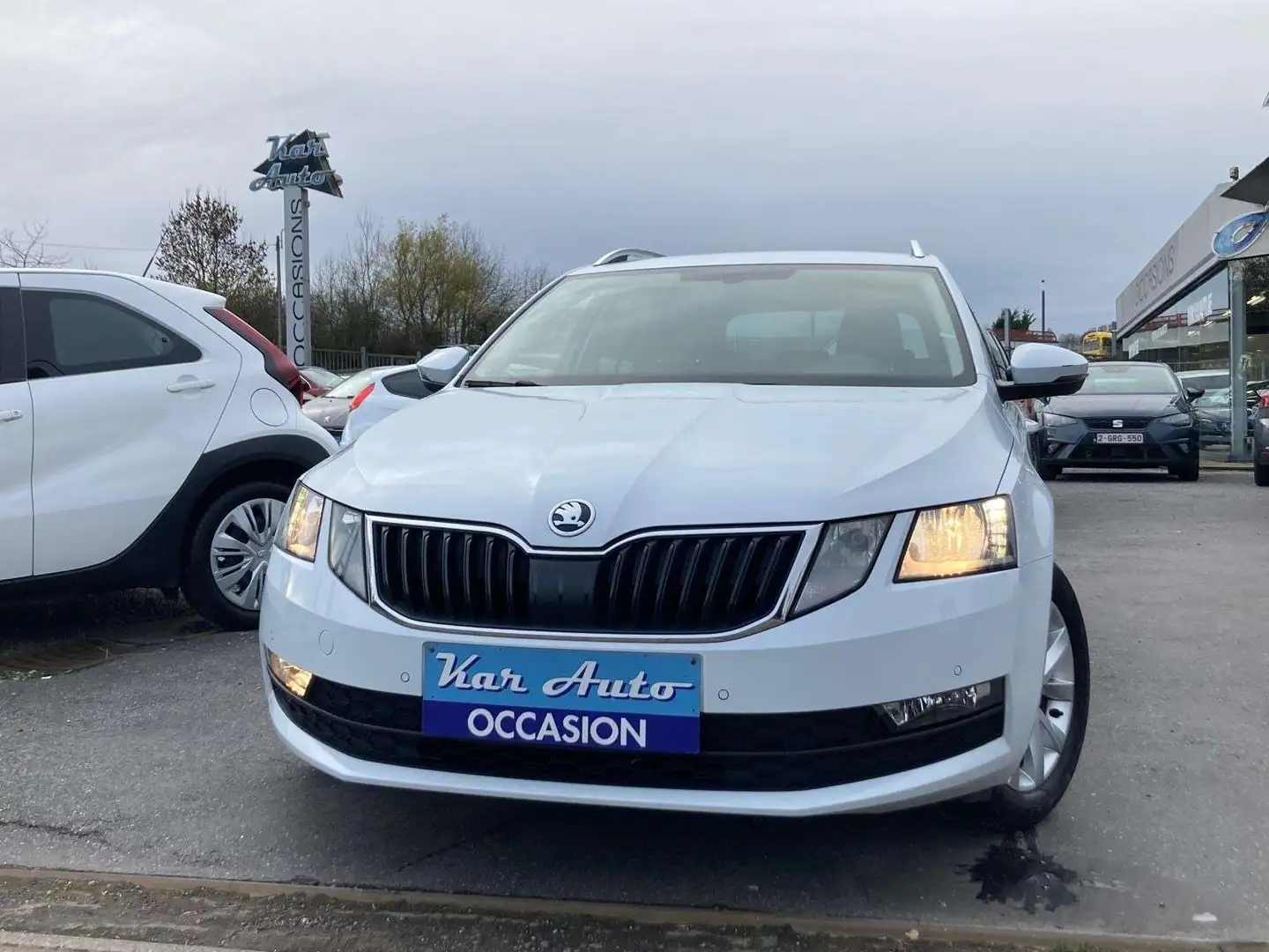 Skoda Octavia Octavia SW 1.0 TSI*GPS*CLIM*SIEGES CHAUFF* Blanc - 1