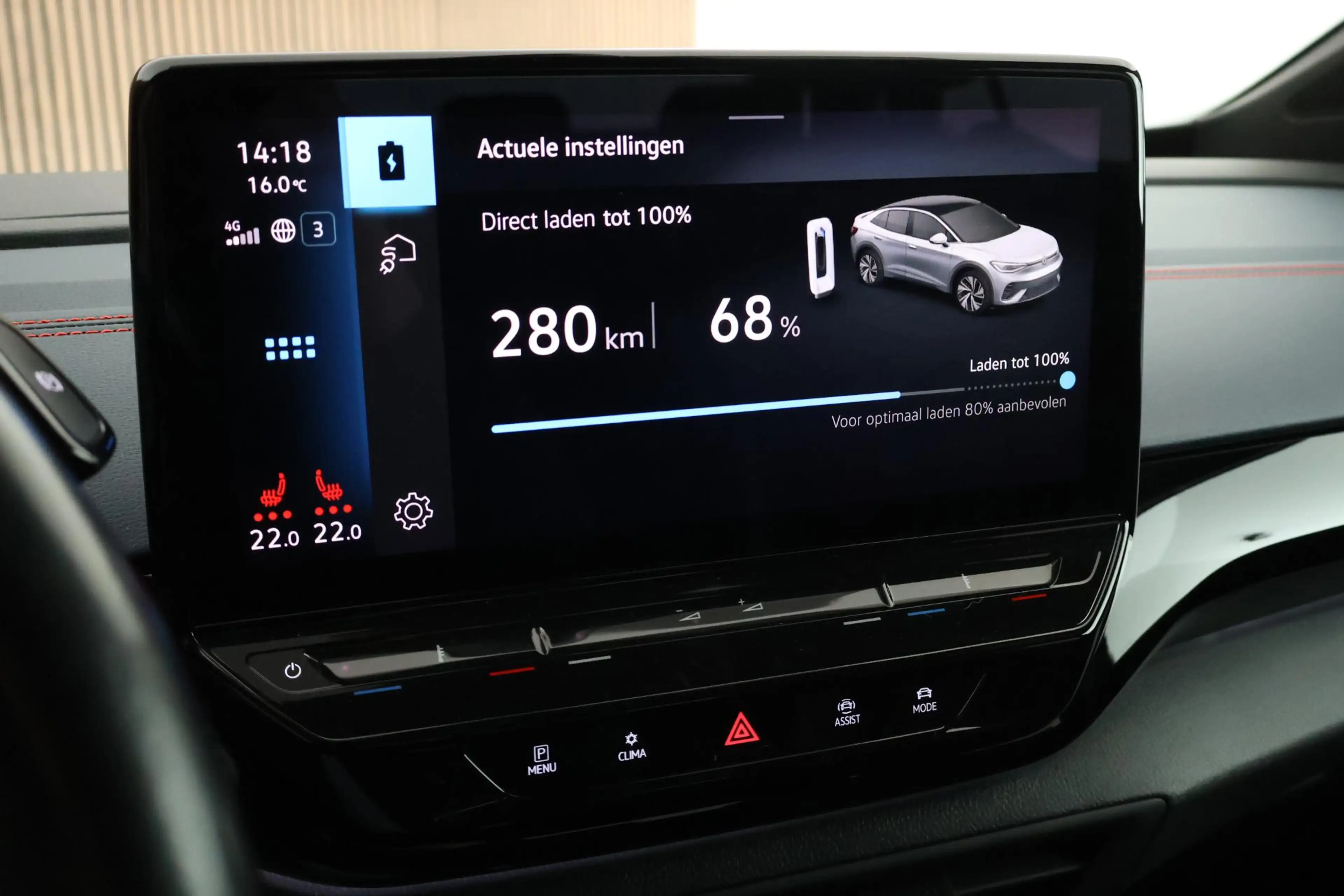 Volkswagen ID.5 GTX 300pk 77 kWh SOH 90% Trekhaak Camera Stoelverw — photo 32