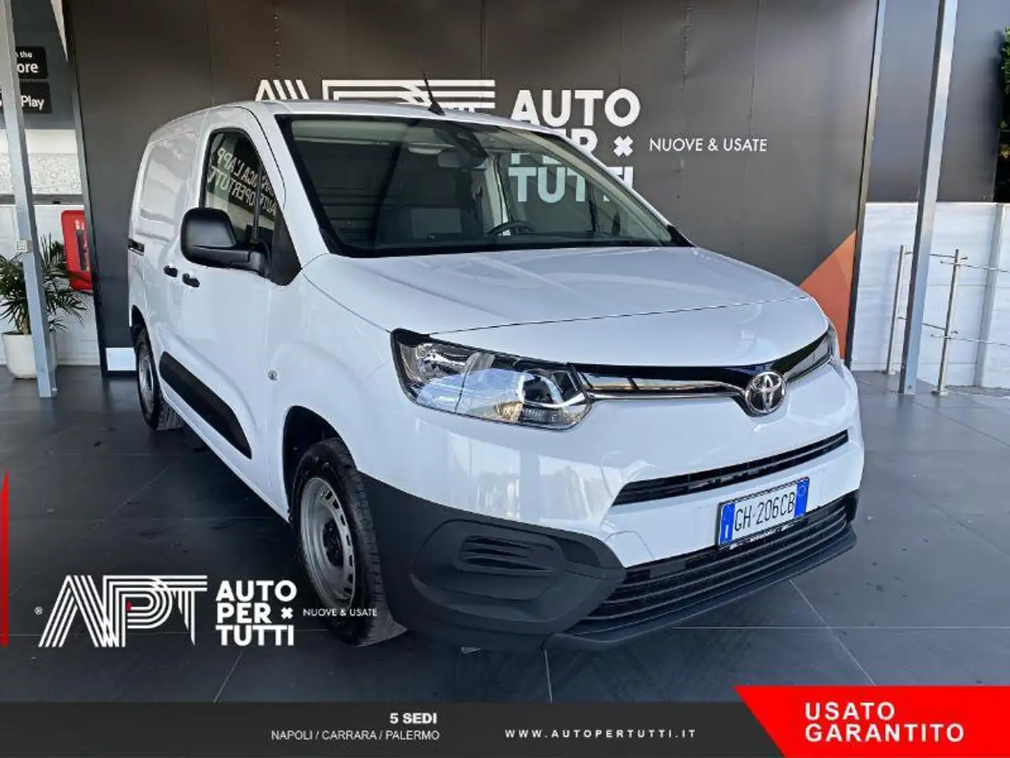 Toyota Proace City 1.5D 100cv S&S L1 D Active Blanc - 2