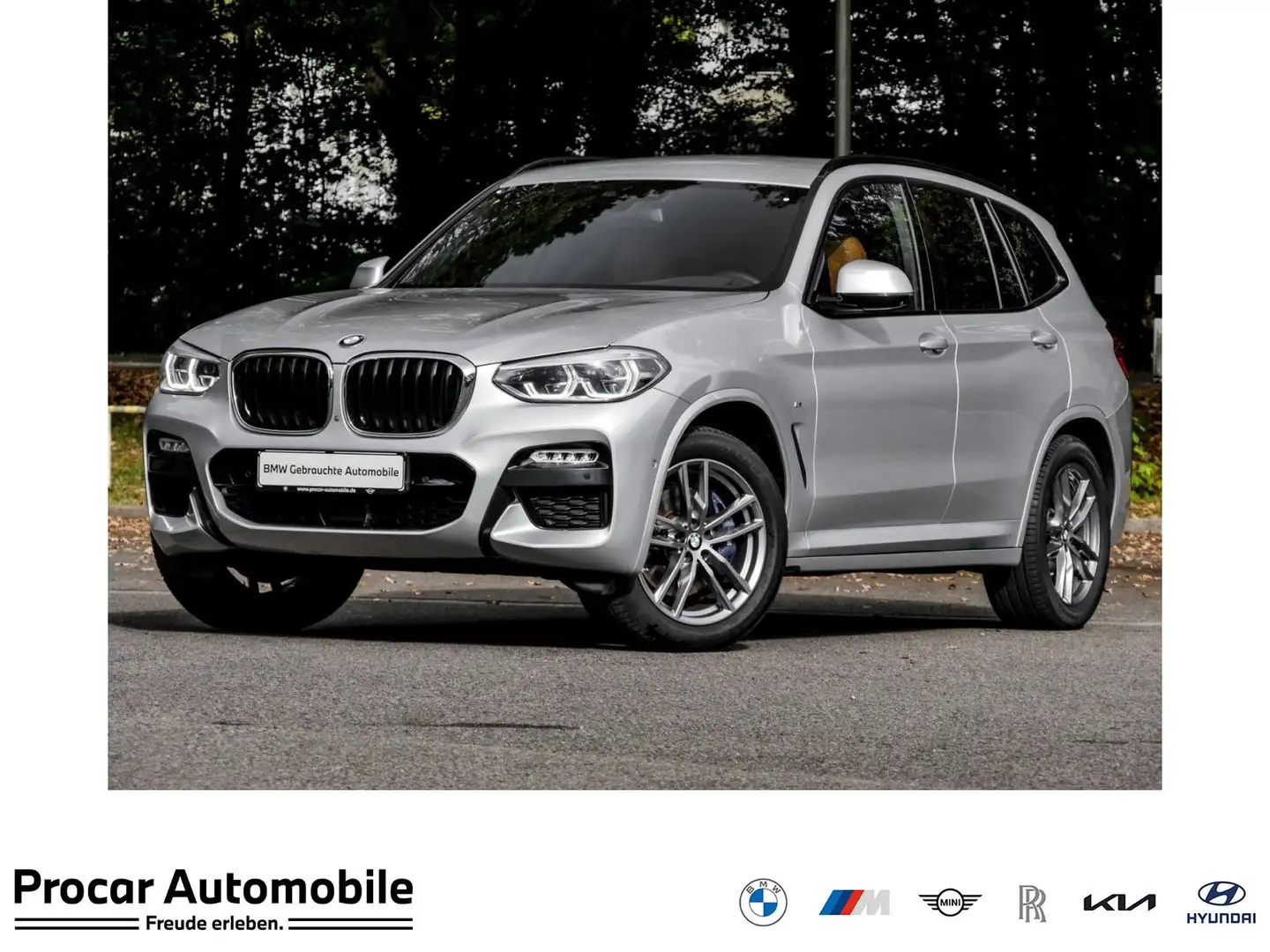 BMW X3 xDrive30d M SPORT+NAVI PROF+ACC+HUD+360°+ADAP LED+ Gris - 1
