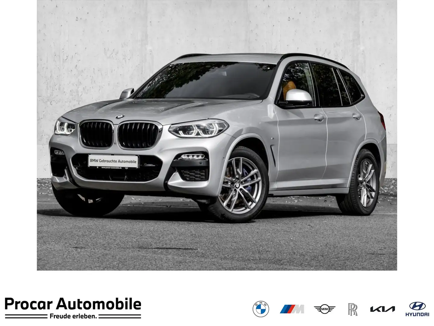 BMW X3 xDrive30d M SPORT+NAVI PROF+ACC+HUD+360°+ADAP LED+ Gris - 1