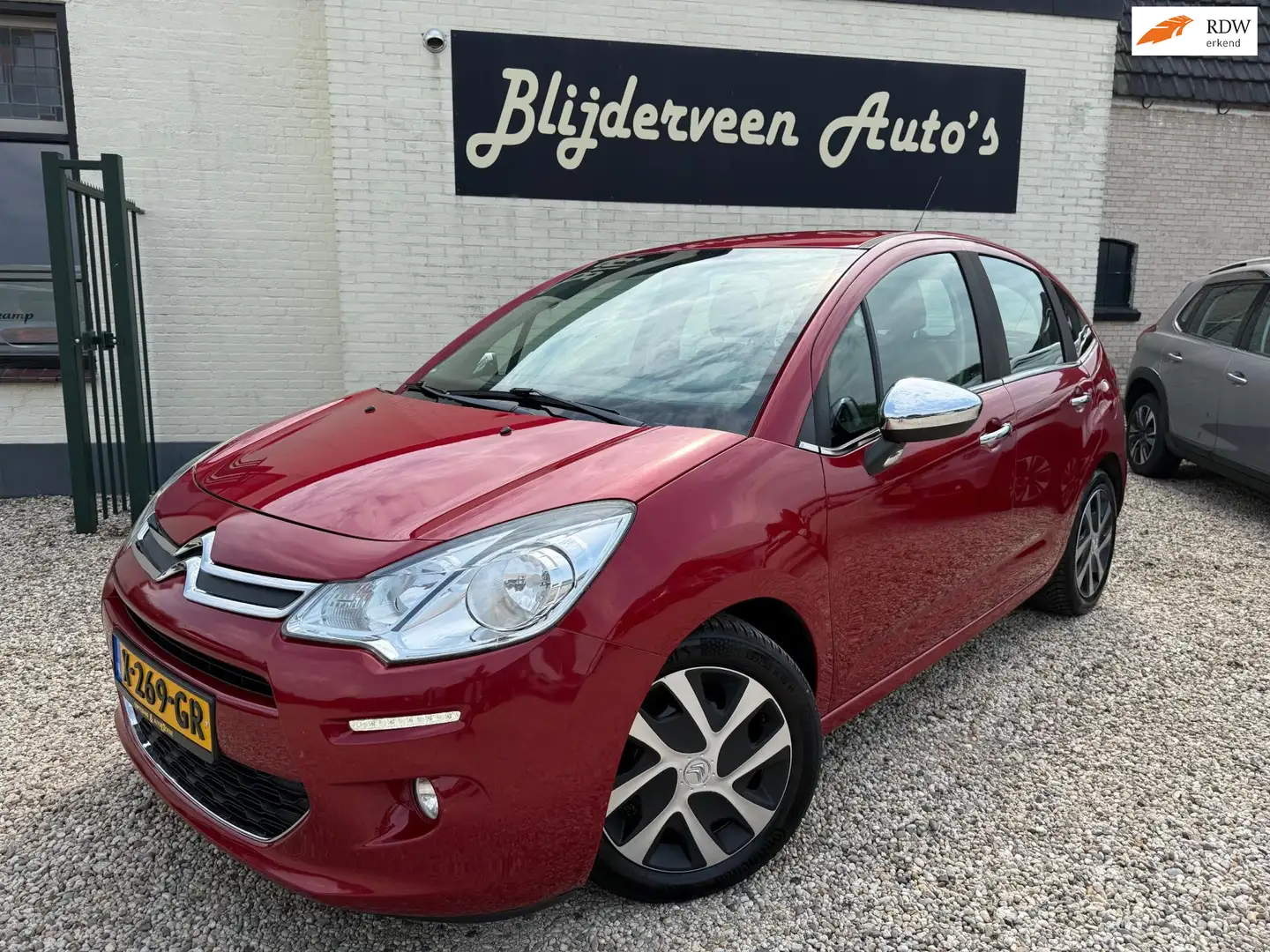 Citroen C3 1.2 VTi Exclusive Airco | Cruise | Stoelverwarming Rood - 1