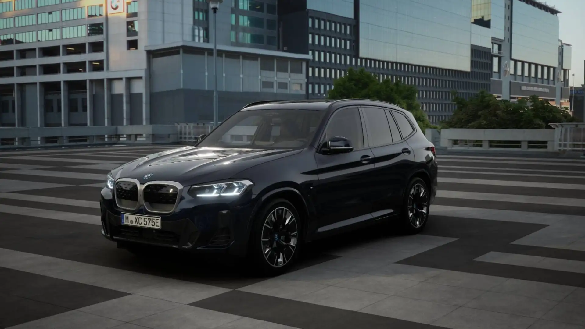 BMW iX3 Impressive ACC Laser PanoSD SpurAss 360° AHK Schwarz - 1