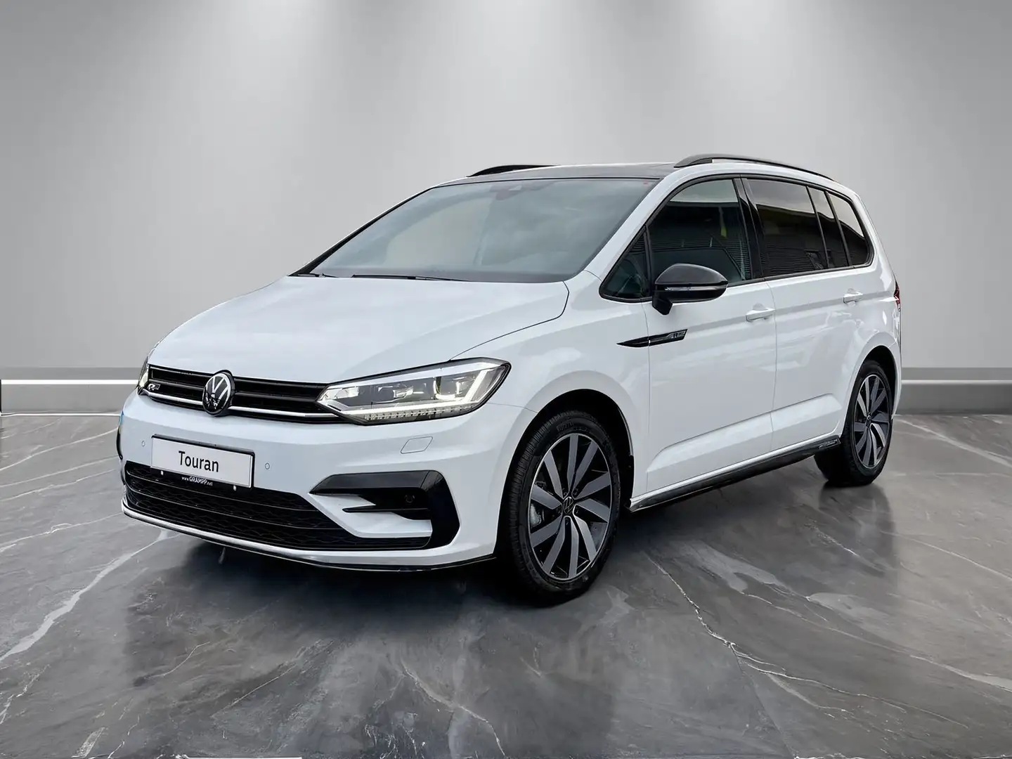 Volkswagen Touran Highline 1,5 l TSI DSG R-LINE+PANO+AHK+KA Weiß - 2