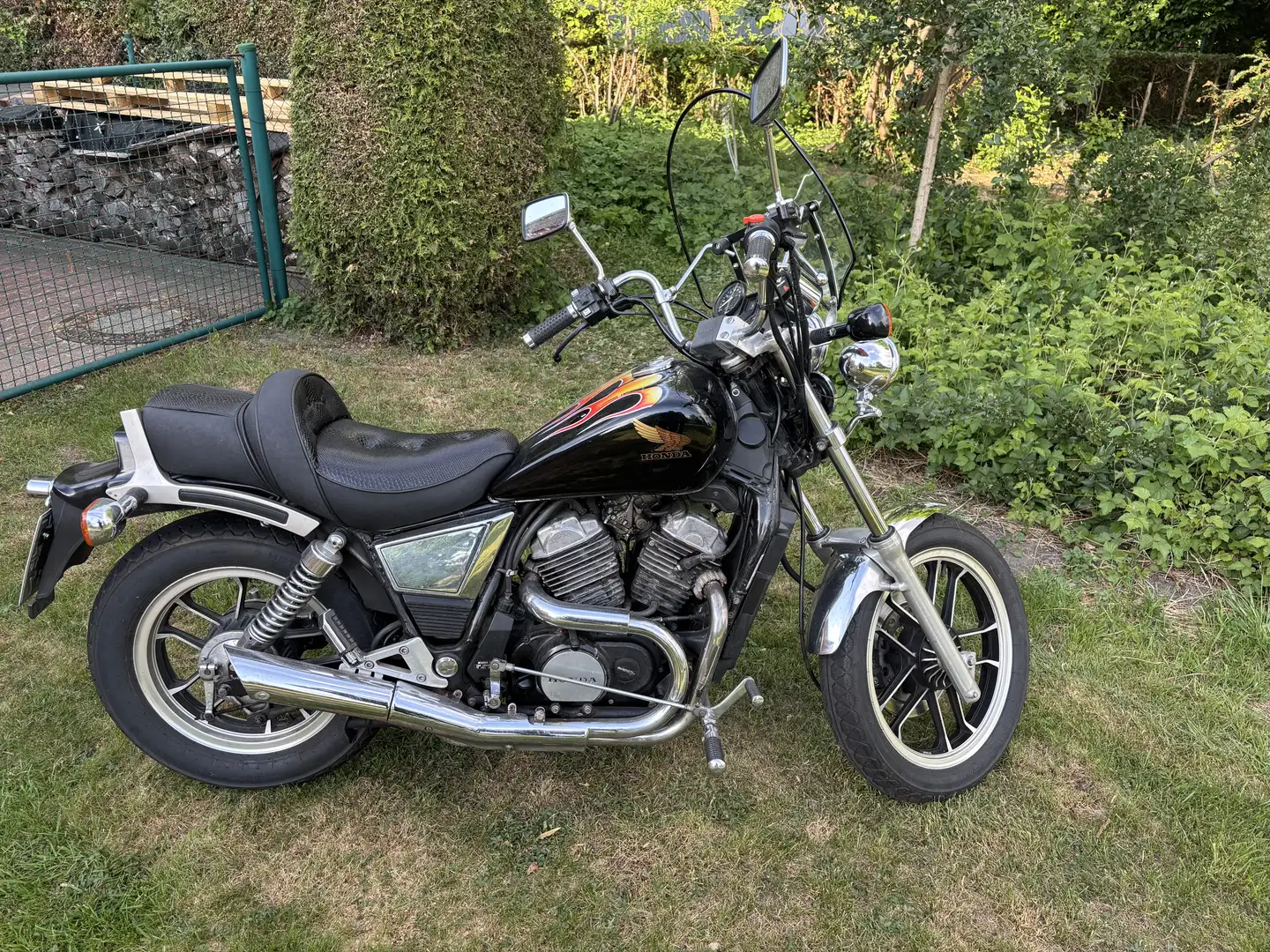 Honda VT 500 Custom Чорний - 2