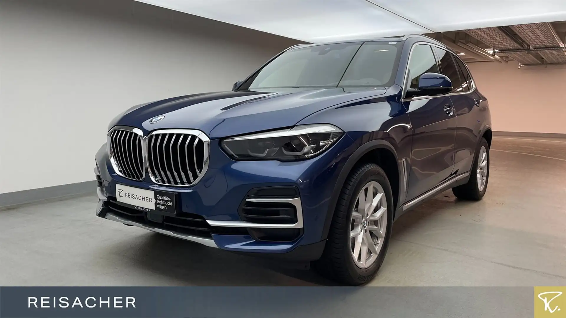 BMW X5 xDrive40i xLine LCProf,AHK,HUD,Sportsitz, Blau - 1